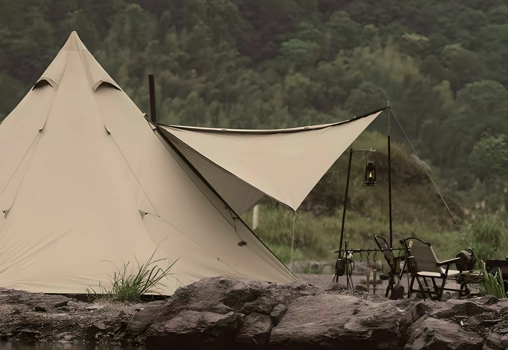 where to use a pyramid tent