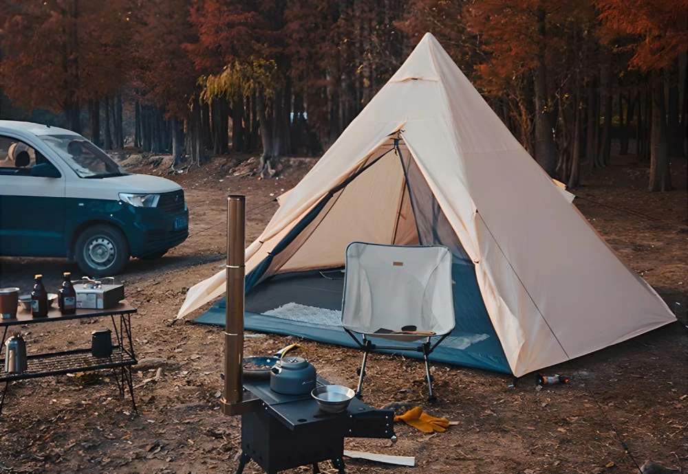 where to use a pyramid tent